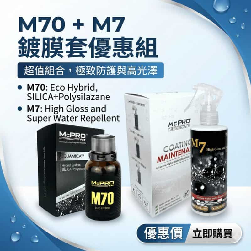 M70+M7鍍膜套組 M70+M7鍍膜套組