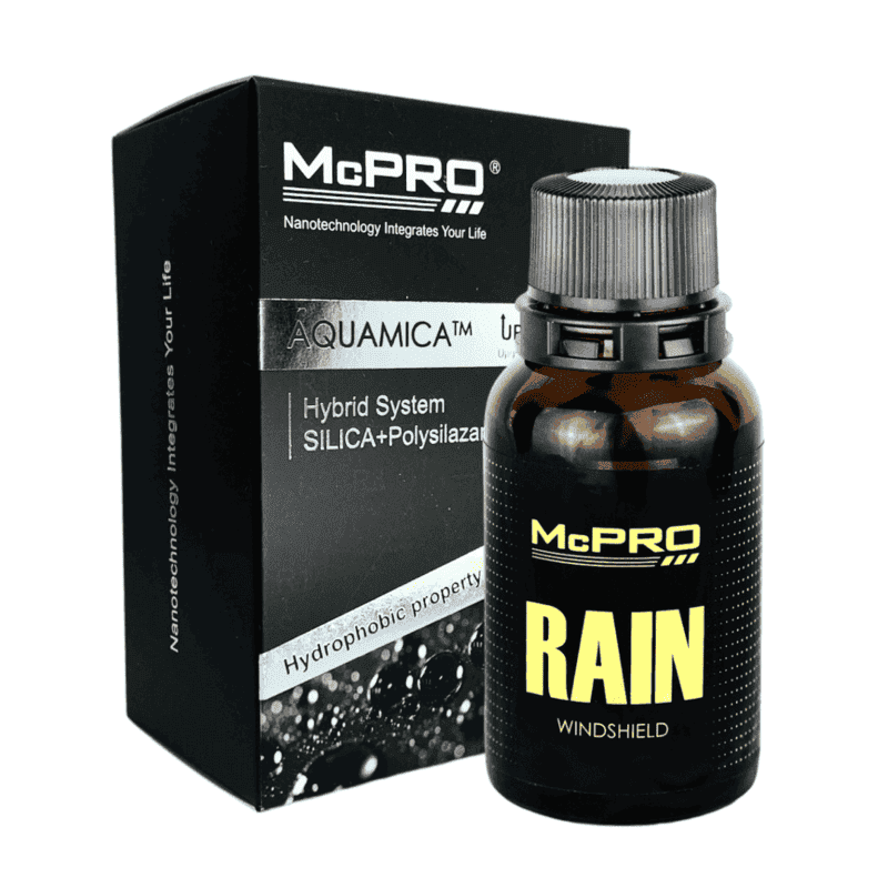 Rain windshield coating